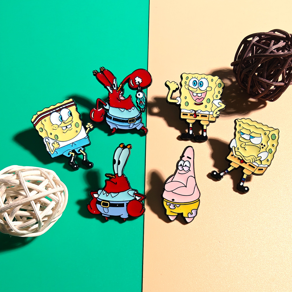 6 Pcs SpongeBob SquarePants An – Embroidery Reddit recenzja i cena