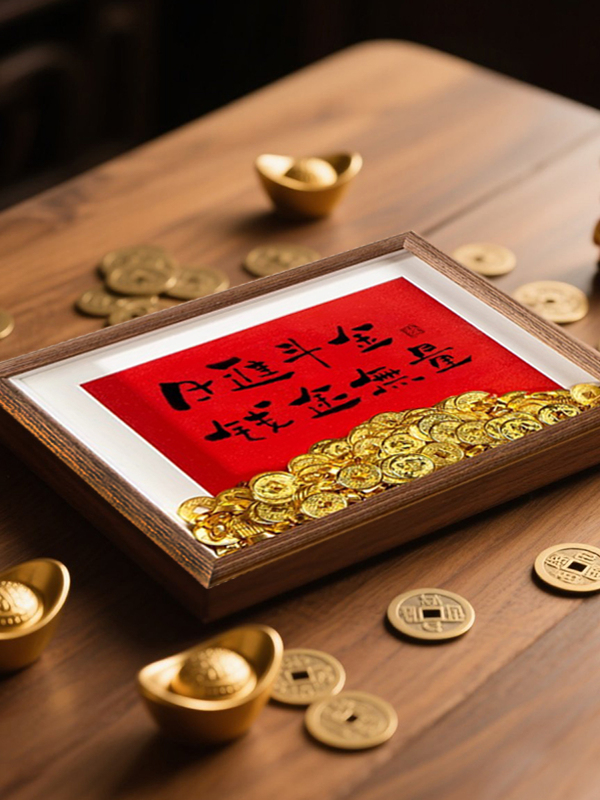 Creative DIY Gold Coin Photo F – Frame Display Wood recenzja i cena