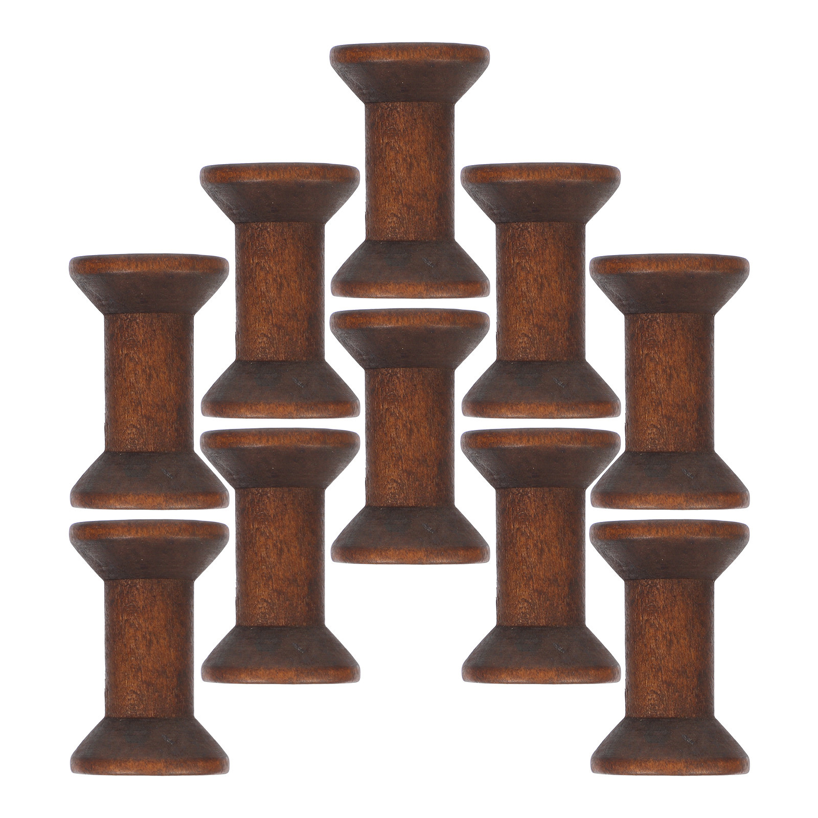 10Pcs Handcrafted Wooden Spool – Embroidery Yarn recenzja i cena