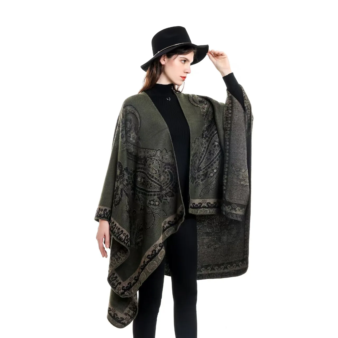 Patterned Faux Cashmere Warm S – Embroidery X Pattern recenzja i cena