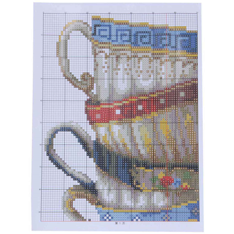 2X DIY Handmade Needlework Cro – Embroidery X Pattern recenzja i cena