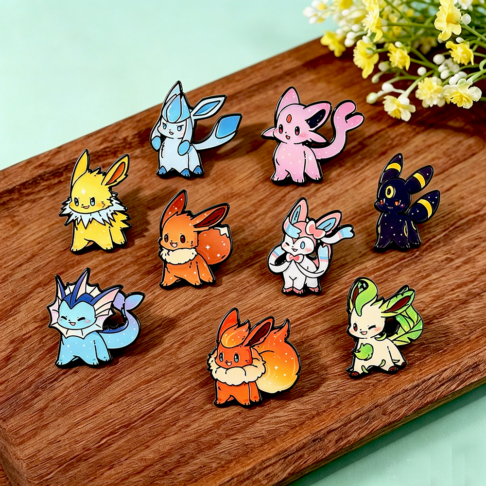 9Pcs Pokemon Eevee Flareon Ena – Embroidery Reddit recenzja i cena