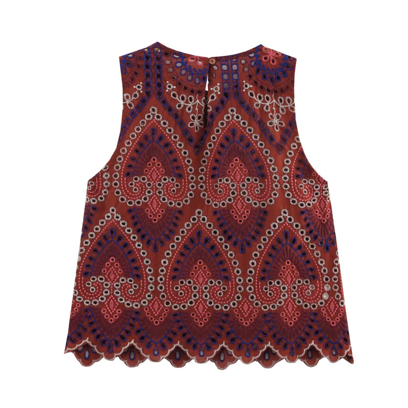 ETJ 2025 New women's wear Bohe – Embroidery Vest recenzja i cena