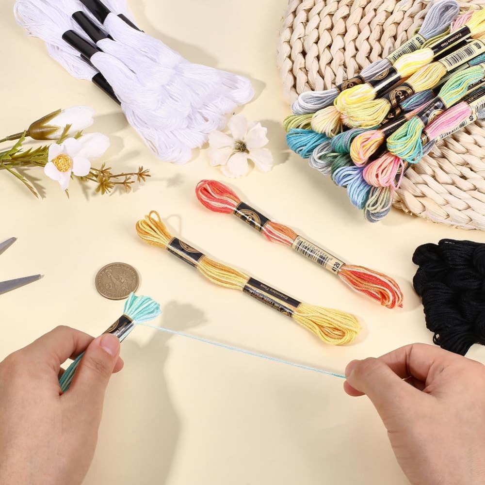 42 Skeins Polyester Embroidery – Embroidery Floss recenzja i cena