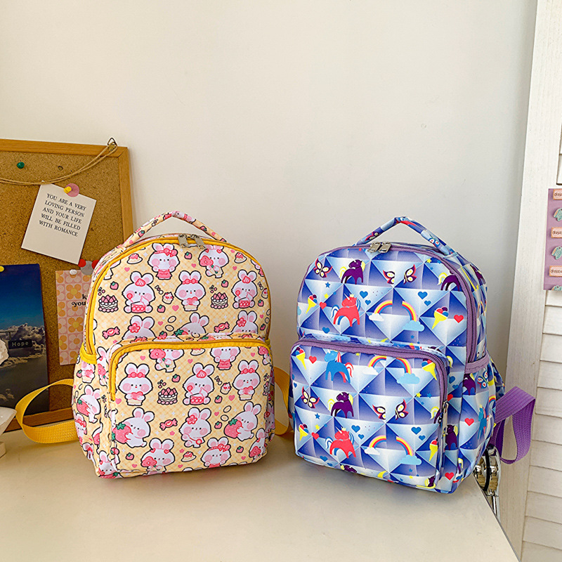 2023 New Children's Backpack C – Embroidery Rabbit recenzja i cena