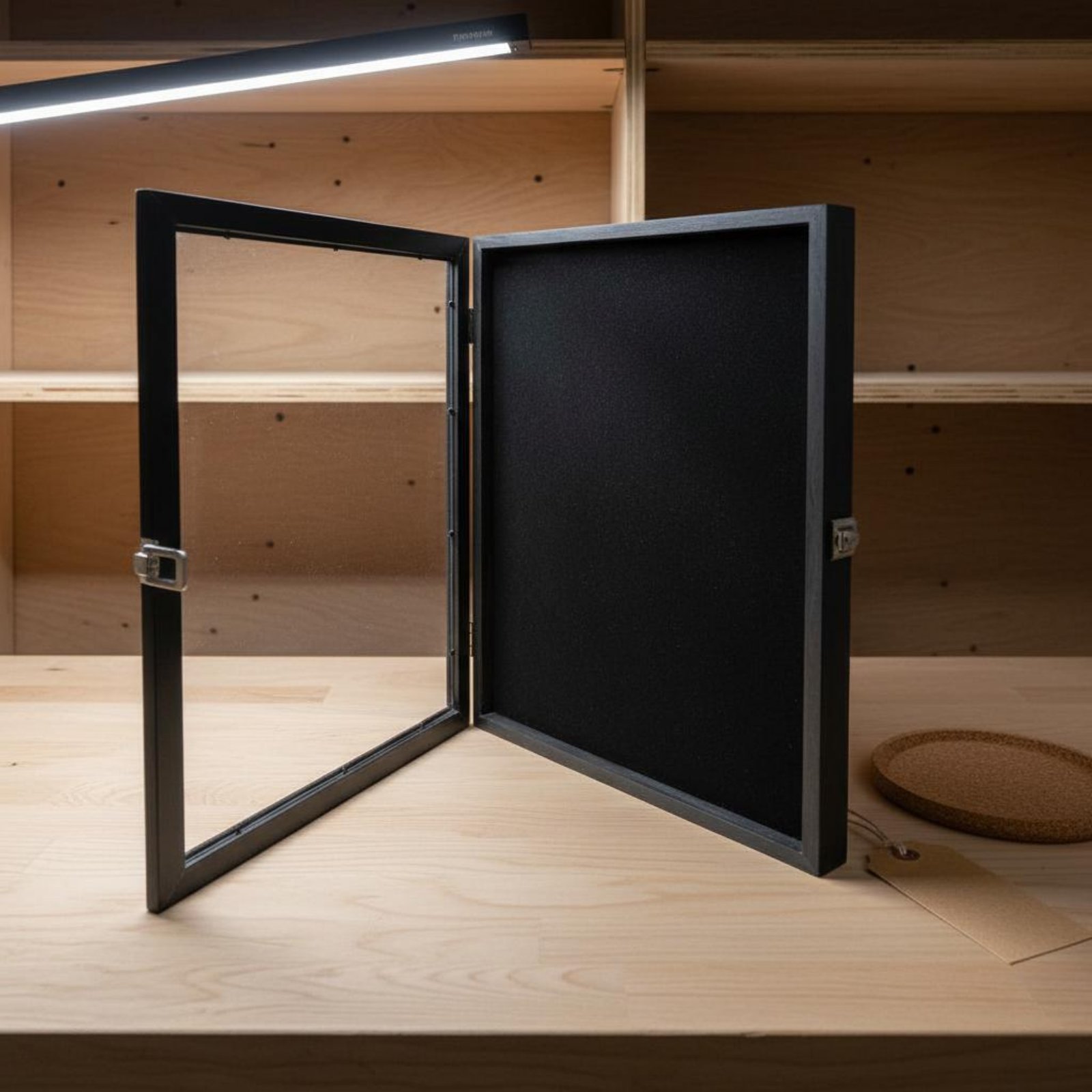 Badge Display Frame Transparen – Frame Display Wood recenzja i cena