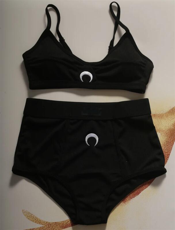 Moon Lingerie Set Women Sleeve – Embroidery Vest recenzja i cena