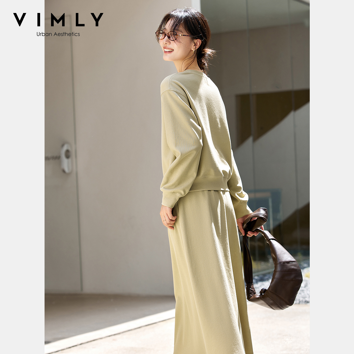 VIMLY 2 Piece Skirt Sets Woman – Embroidery Class recenzja i cena