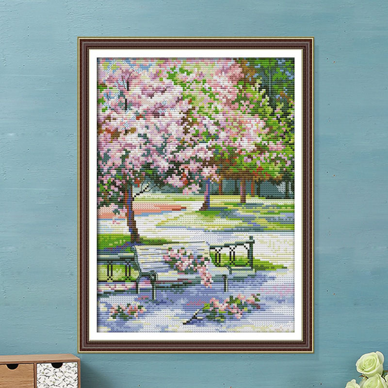 AEE2-Cross Stitch Stamped Kits – Embroidery X Pattern recenzja i cena