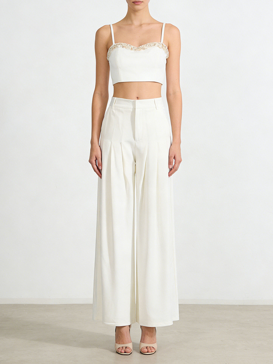 TWOTWINSTYLE Solid Basics Two  – Embroidery Vest recenzja i cena