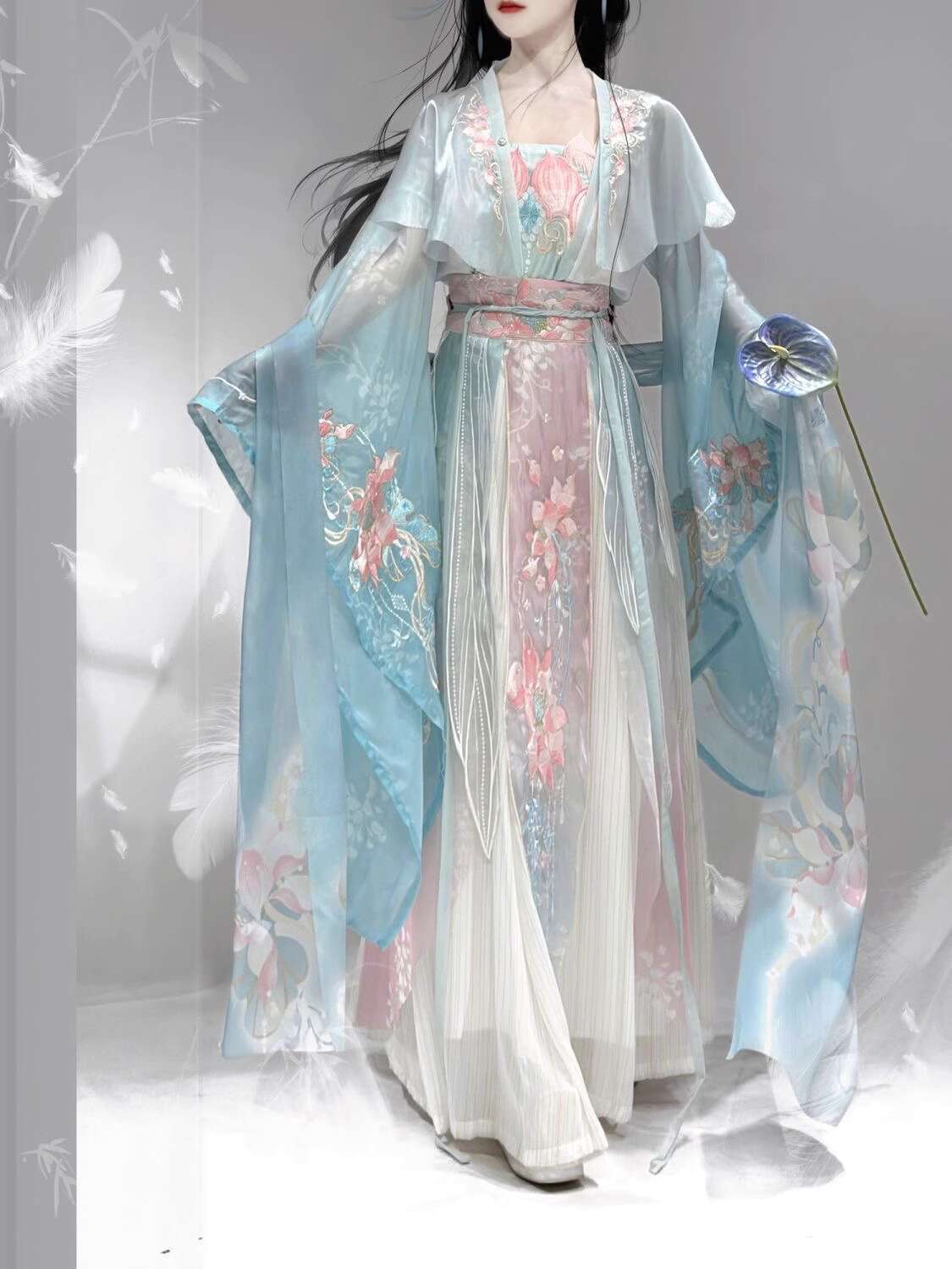 New Hanfu Wei Jinfeng Heavy In – Embroidery Skirt recenzja i cena