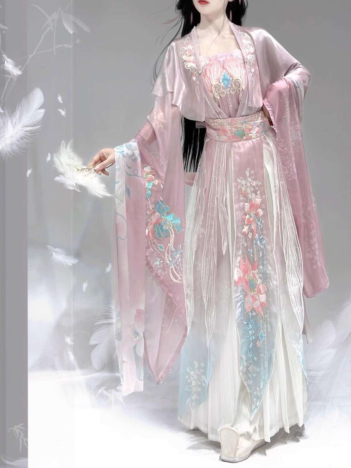 New Hanfu Wei Jinfeng Heavy In – Embroidery Skirt recenzja i cena