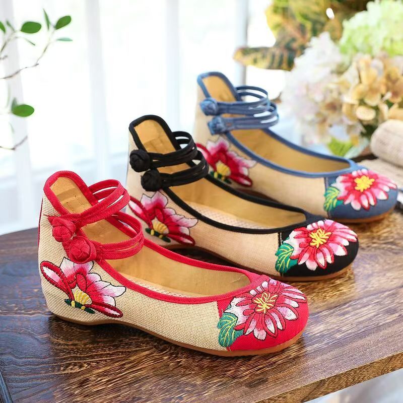 Woman Wedges Embroidered Cloth – Embroidery Skirt recenzja i cena