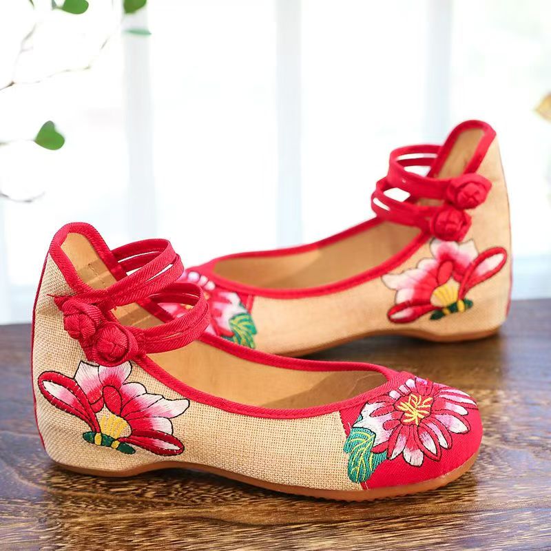 Woman Wedges Embroidered Cloth – Embroidery Skirt recenzja i cena