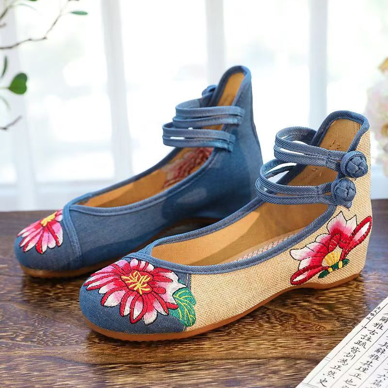 Woman Wedges Embroidered Cloth – Embroidery Skirt recenzja i cena