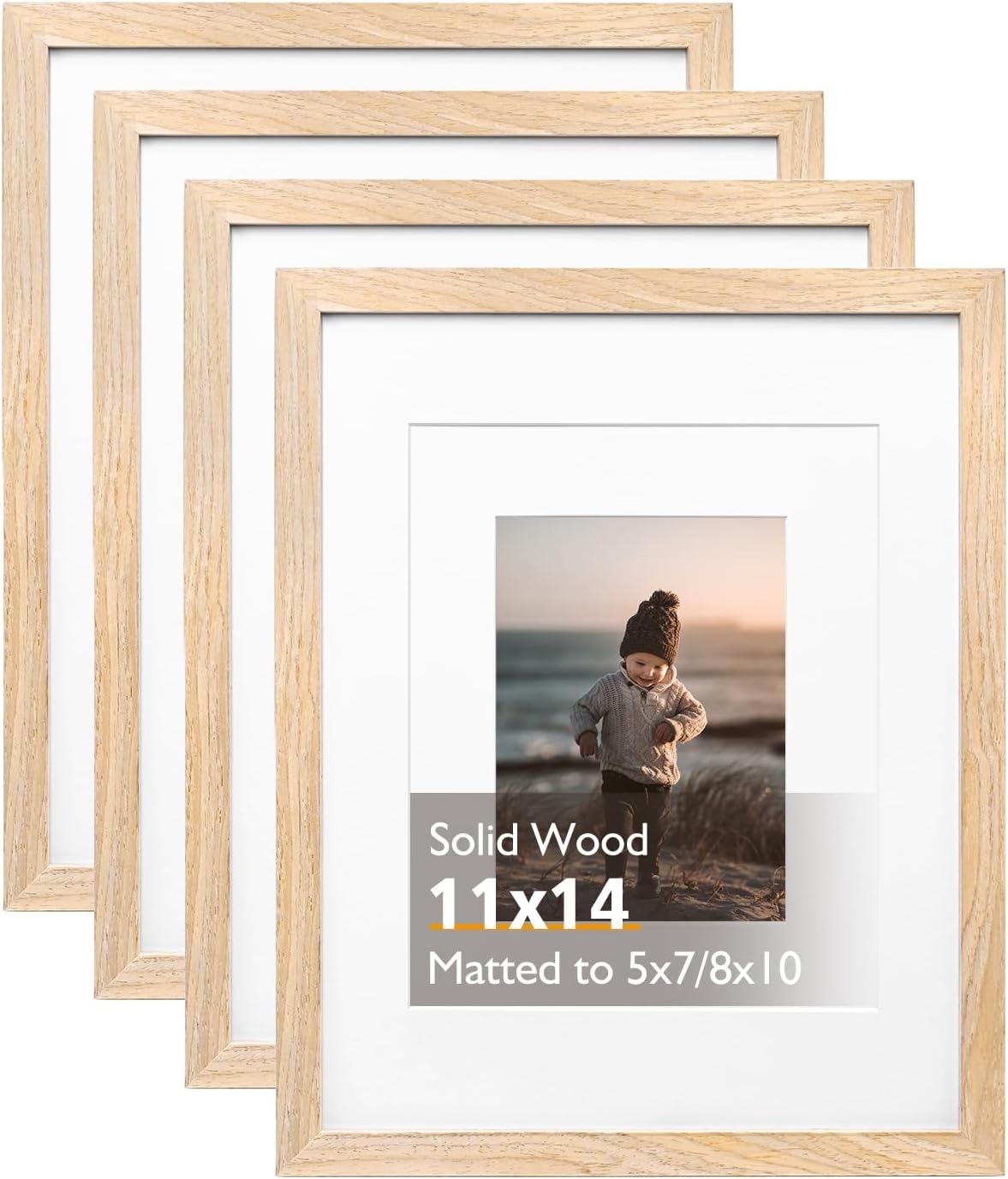 11x14 Picture Frame Natural So – Frame Display Wood recenzja i cena
