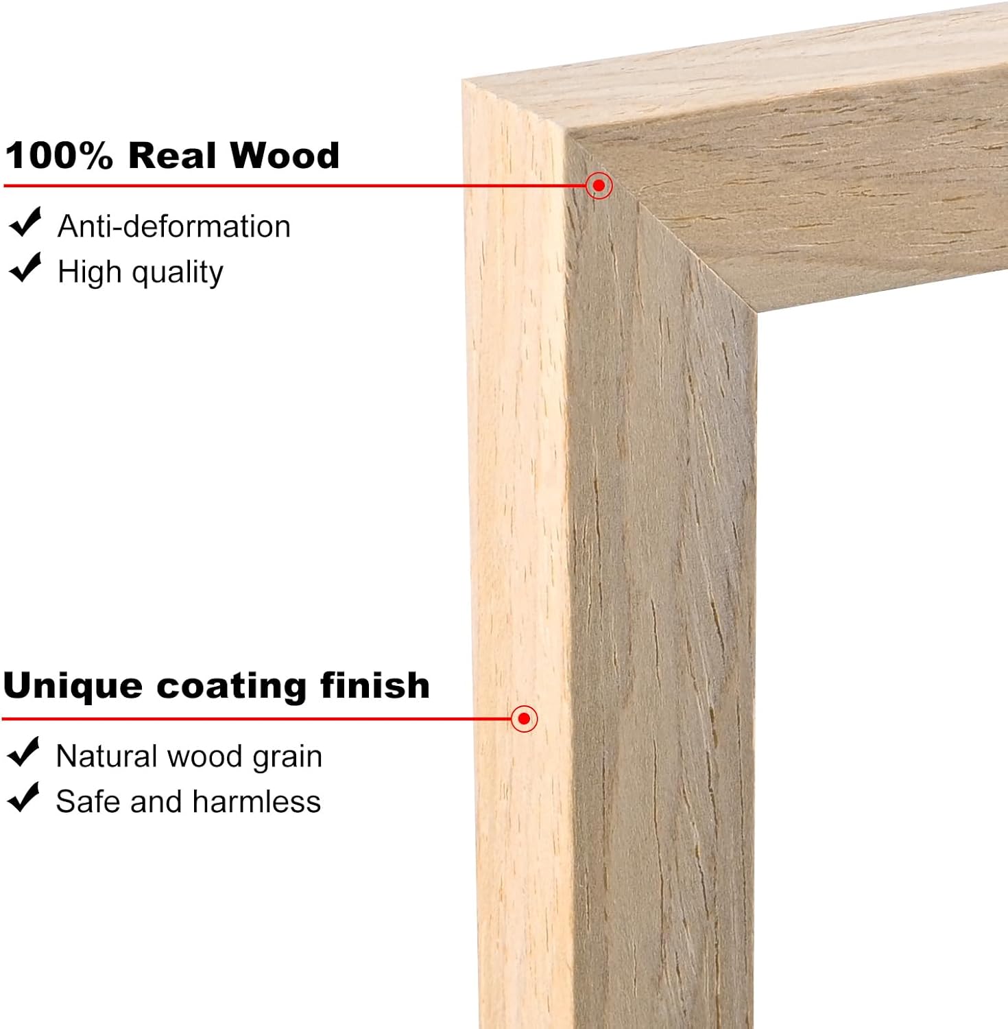 11x14 Picture Frame Natural So – Frame Display Wood recenzja i cena