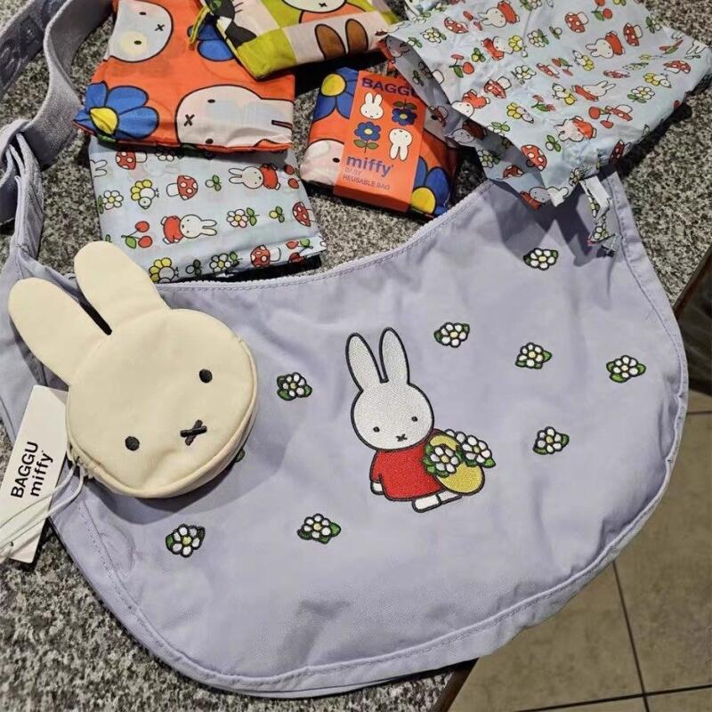 Miffy Rabbit Crossbody Bag Car – Embroidery Rabbit recenzja i cena