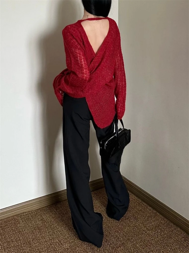 Y2K See-Through Knitted Women' – Embroidery A recenzja i cena