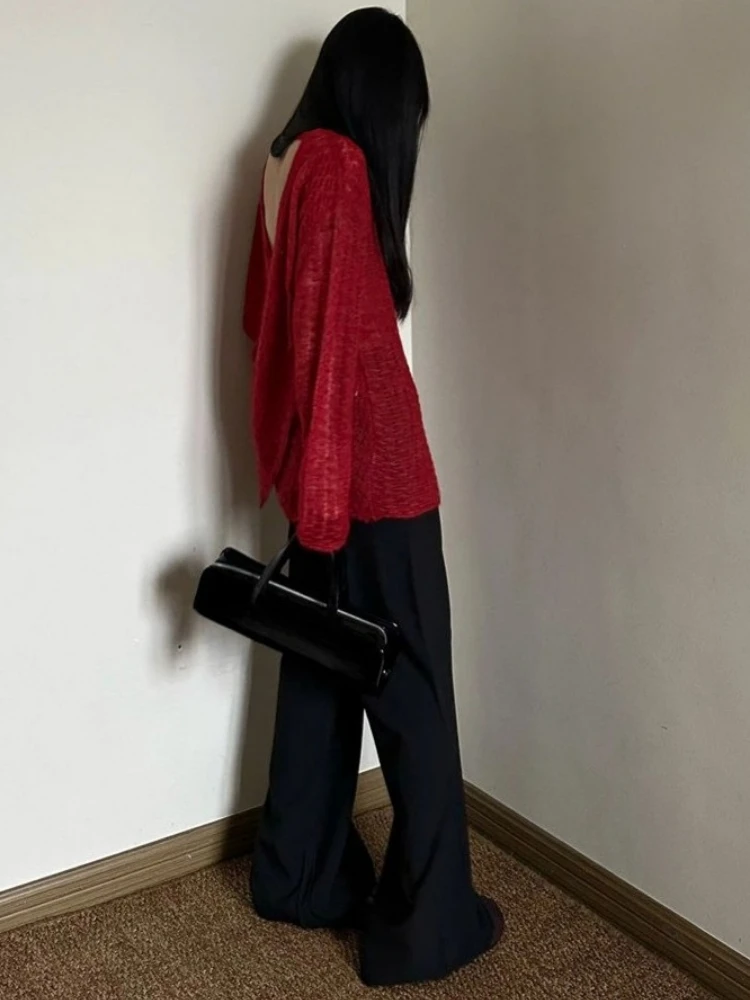 Y2K See-Through Knitted Women' – Embroidery A recenzja i cena